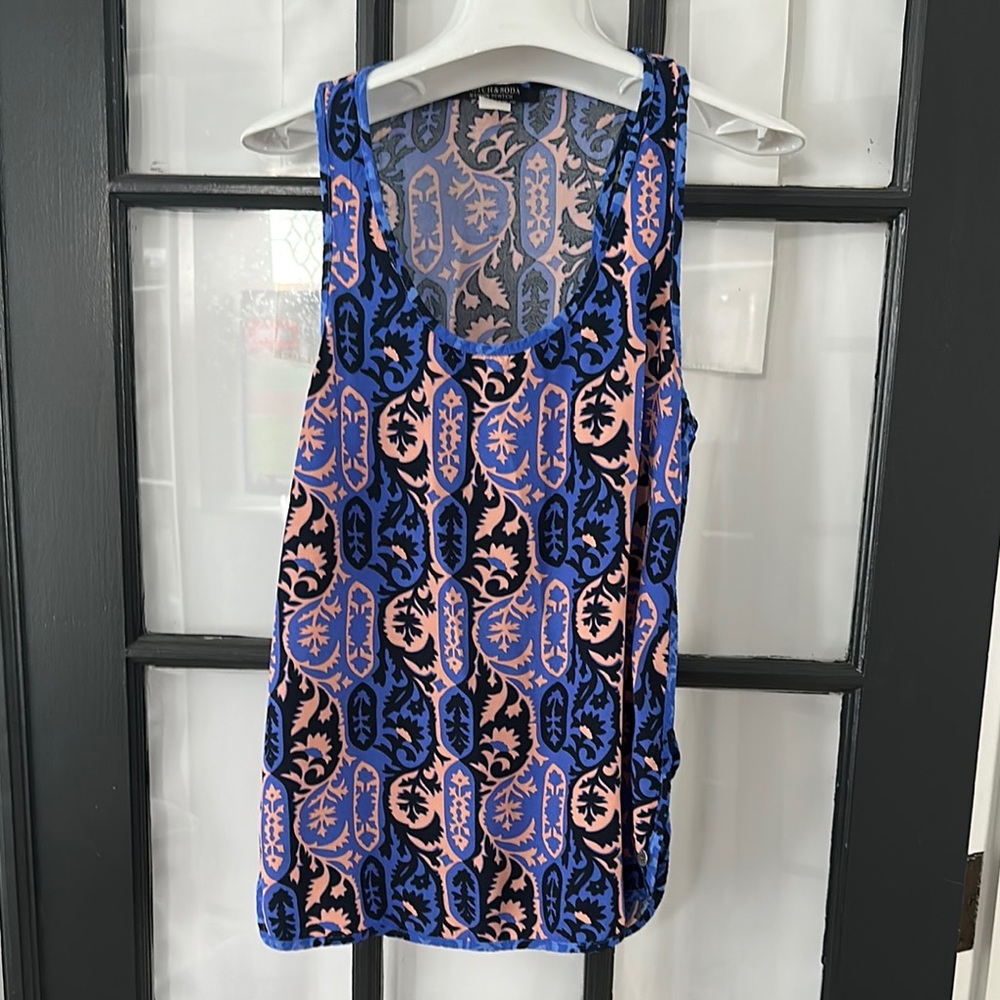 Scotch and soda downtown surf pattern tank (4)